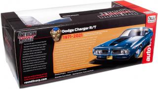 Dodge Charger R/T 1971 (Class of 1971), GB5 blue Auto World 1:18